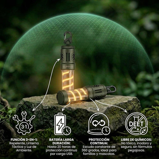 Linterna Antimosquitos Scout 3en1™